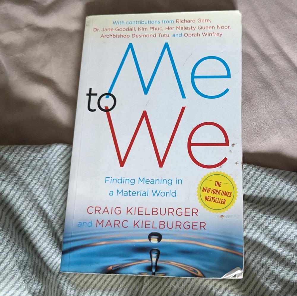 Me to We Book Finding Meaning in a Material World